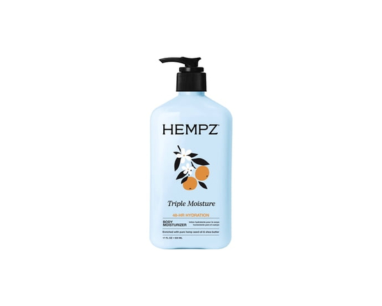 HEMPZ Triple Moisture Herbal Body Moisturizer for dry skin  17oz - 17 fl oz