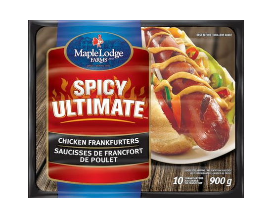 Spicy Ultimate Chicken Frankfurters