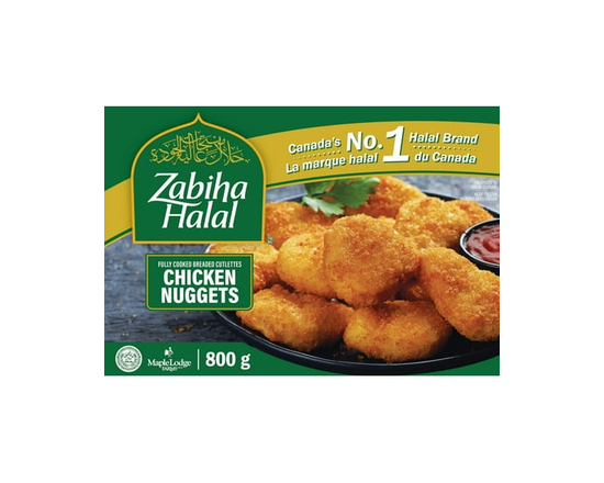 Zabiha Halal Chicken Nuggets, 800g - 800 g