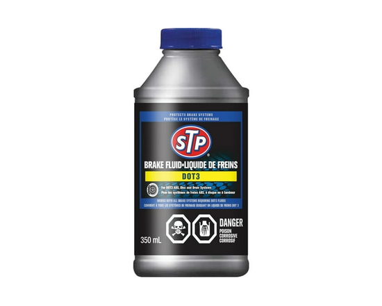 Liquide de freins DOT 3 STP (350 ml) - 350 ml.