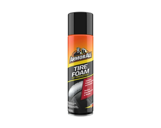 Armor All Tire Foam, Car Cleaning Foam, Wheel and Tire Cleaner - 20 oz - 20 oz