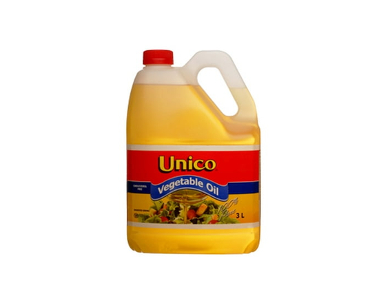 Unico Vegetable Oil 3L - 3