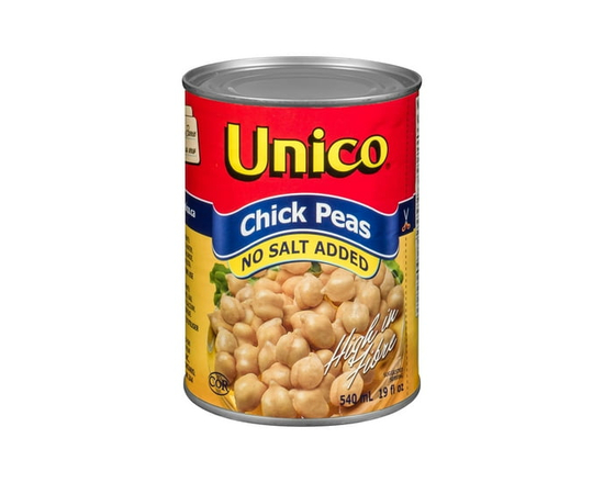 Unico No Salt Added Chick Peas - 19 fl oz