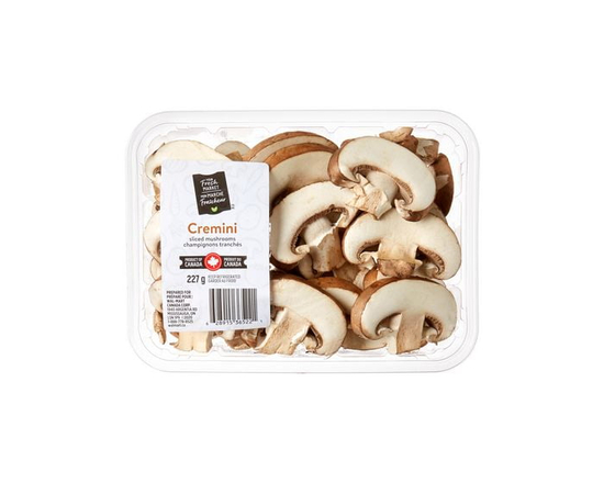 Champignons cremini tranchés Mon marché fraîcheur