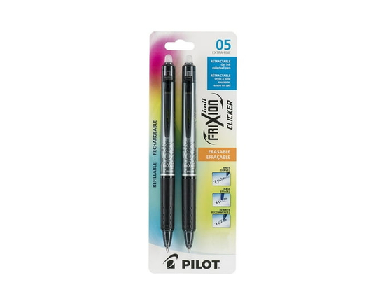 FriXion Ball Clicker Stylos effaçables - Noir