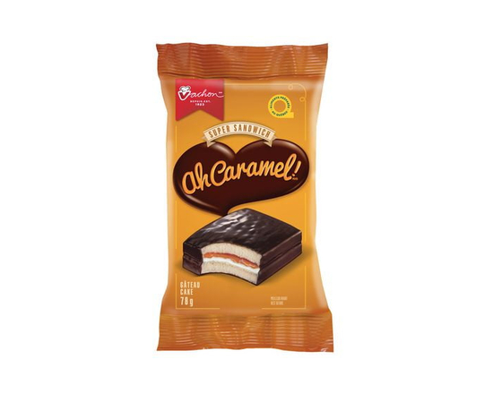 Vachon® Ah Caramel® Super Sandwich Snack Cake - 0