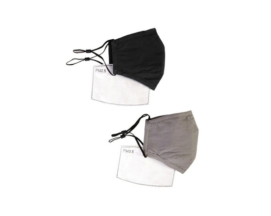 2 masques en Coton Réutilisables Pour Adultes - Universelle