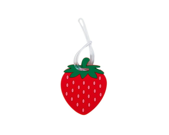 Jetstream® Étiquette de Bagage d’identification, Étiquette d'identification de voyage (Fraise)