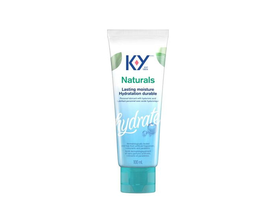 K-Y® Lubricant - Naturals® Moisture+ Intimate Gel  Water Based Personal Lubricant With Hyaluronic Acid