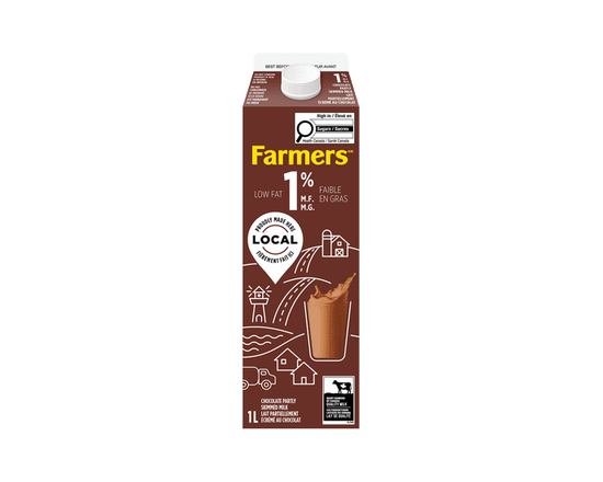 Farmers 1% Chocolate Milk - 1 L