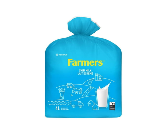 Farmers Skim 0% Milk 4L - 4 L