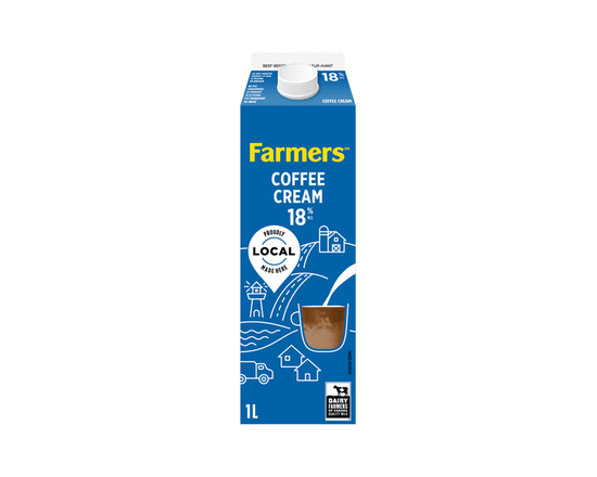 Farmers 18% Coffee Cream - 1 L