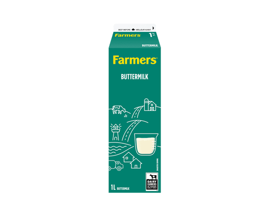 Farmers Buttermilk 1% - 1 L