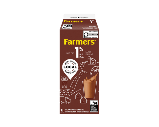 Farmers 1% Chocolate Milk - 2 L
