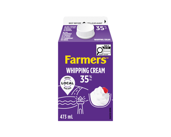 Farmers 35% Whipping Cream 473ml - 473 mL