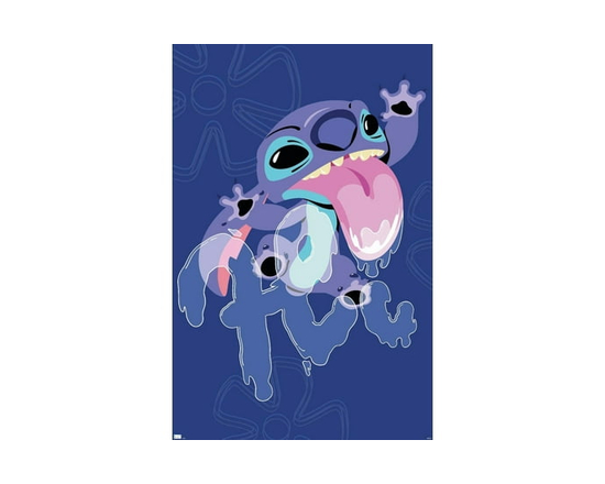Disney Lilo And Stitch - Slobber Hi Wall Poster, 22.375" x 34" - 22 in x 34 in