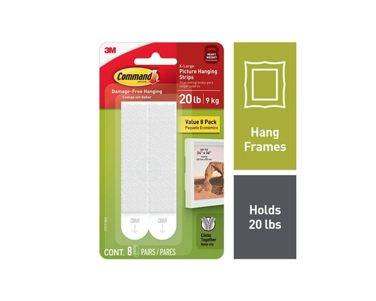 Command Picture Hanging Strips, 17217-8EF - 20