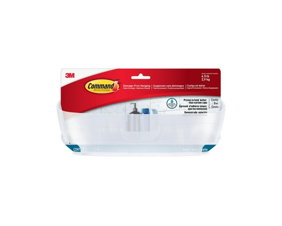 Command™ Shower Caddy with Water-Resistant Strips, BATH11-ESF - L