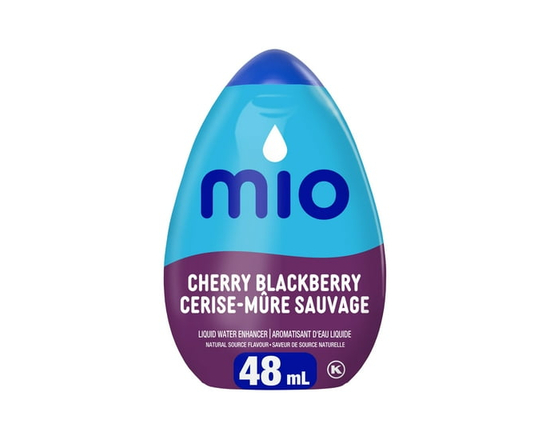 mio Cherry Blackberry Liquid Water Enhancer, 48 mL Bottle - 48 ML