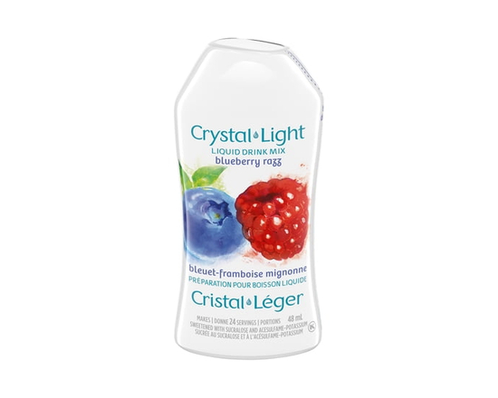 Mélange De Boisson Crystal Léger Bleuet-Framboise Mignonne, Bouteille - 48 ML