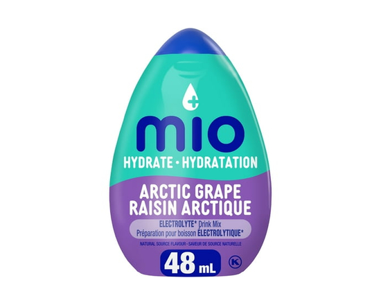 Préparation Pour Boisson Électrolytique Hydrate Raisin Arctique, Bouteille - 48 ML