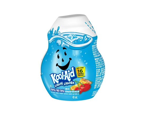Kool-Aid Tropical Punch Liquid Drink Mix, 48 ml Bottle - 48 ML