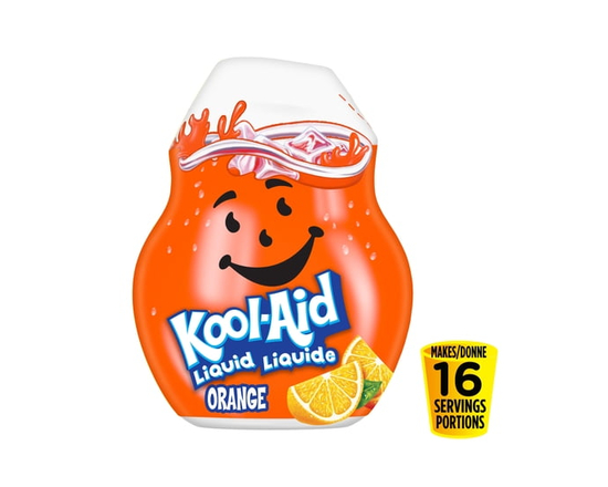 Kool-Aid Orange Liquid Drink Mix, 48 mL Bottle - 48 ML