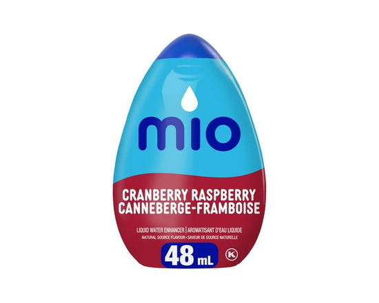 Mio Cranberry Raspberry Liquid Water Enhancer, 48 ml Bottle - 48 ML