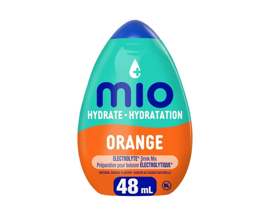 Mio Hydrate Orange Electrolyte Drink Mix, 48 ML Bottle, Liquids - 48 ML