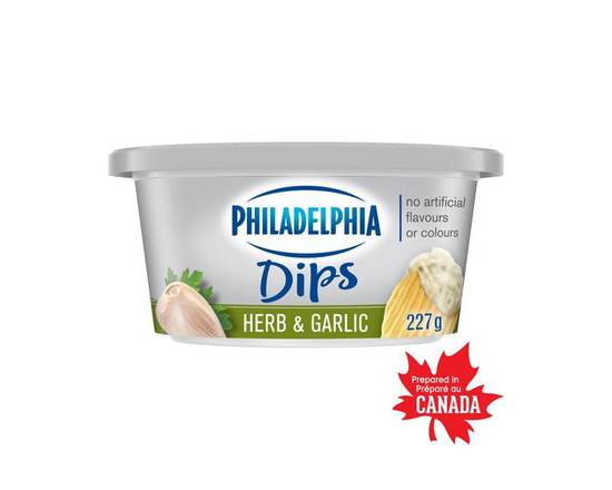 Philadelphia Herb & Garlic Dip
