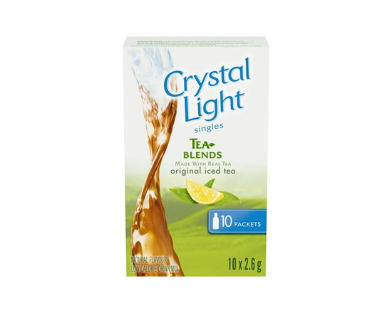 Crystal Light Singles, Iced Tea Drink Mixes 10X2.6G - 2.6g