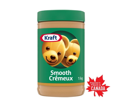 Kraft Smooth Peanut Butter, 1 kg Jar - 1 kg