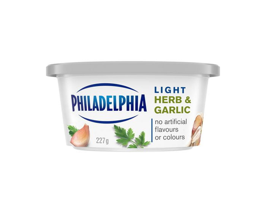 Fromage À La Crème Herbes Et Ail Léger, Pot
