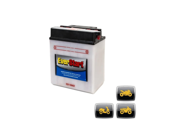 EverStart POWERSPORT ES14AA2, 12 Volt, Power Sports Battery, 190 CCA