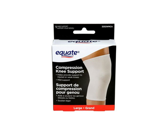 Equate(Tm/Mc) Compression Knee Support 3202WMCA, Size L - L
