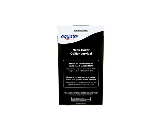 Equate(Tm/Mc) Cervical Collar 39501WMCA, Adjustable - Other