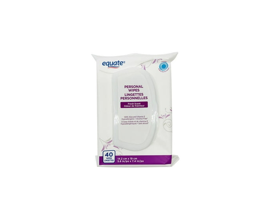 EQ Lingettes Personnelles - 14,2 x 19 cm