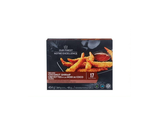 Our Finest Breaded Coconut Shrimp - 454 g