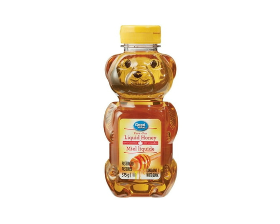 Great Value Pure Liquid Honey 100% Canadian - 375 g