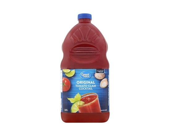 Great Value Original Tomato Clam Cocktail1.89L - 1.89 L