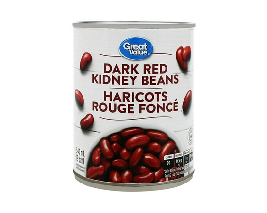 Great Value Dark Red Kidney Beans - 19 oz