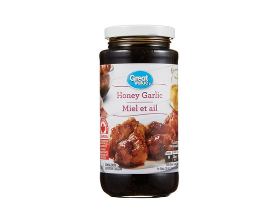 Great Value Honey Garlic Cooking Sauce - 500 mL
