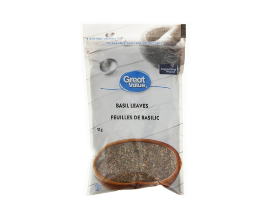 Great Value Basil Leaves - 50 g