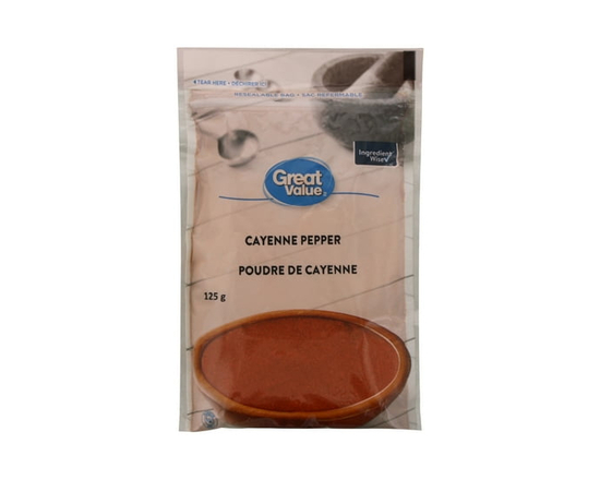 Great Value Ground Cayenne Pepper - 125 g