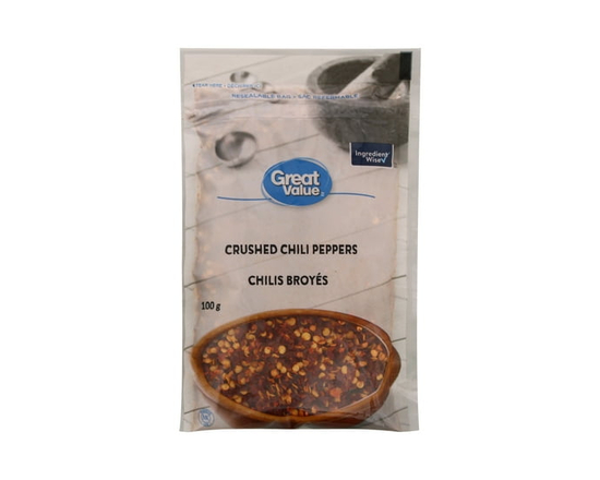 Great Value Crushed Chili Peppers - 100 g