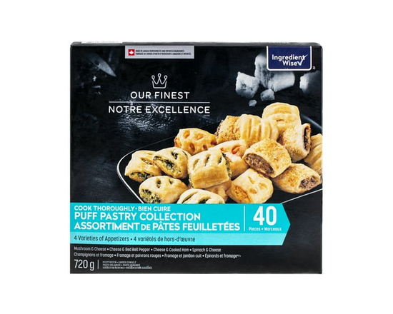 Assortiment de pâtes feuilletées Notre Excellence - 720 g