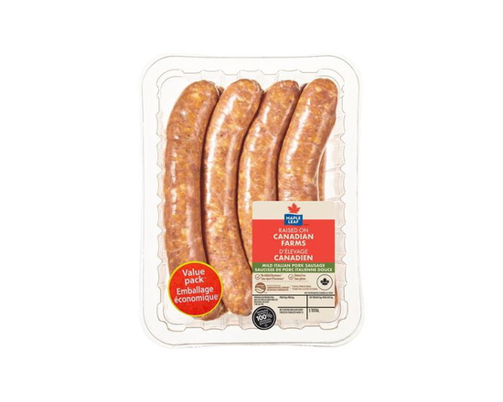Maple Leaf Mild Italian Pork Dinner Sausage