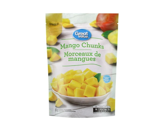 Morceaux de mangue congelés Great Value