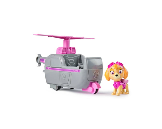PAW Patrol Helicopter with Collectible Skye Figure, Sustainably Minded Toys for Kids Ages 3+