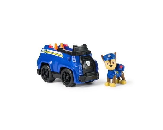 PAW Patrol Police Cruiser with Collectible Chase Figure, Sustainably Minded Toys for Kids Ages 3+